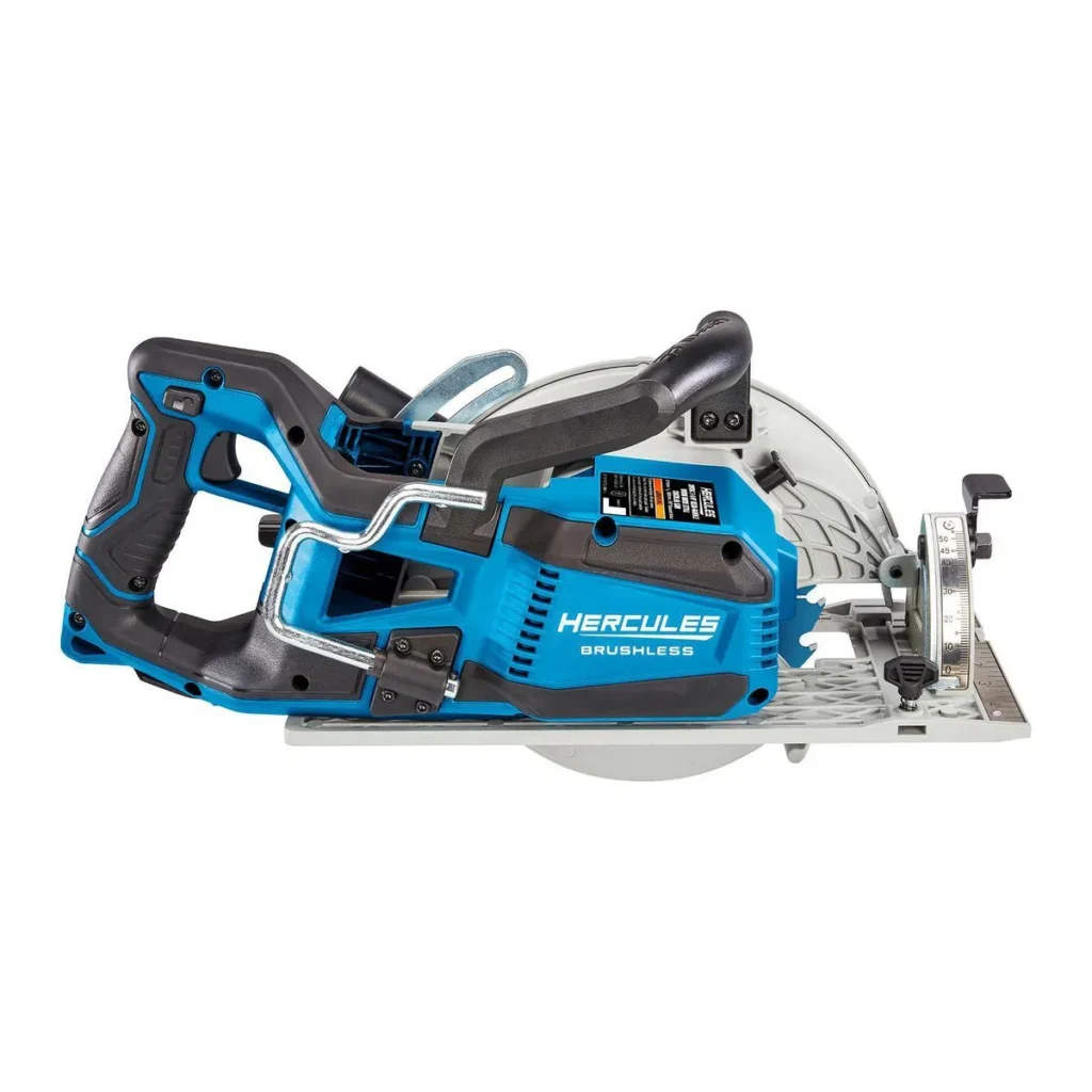 Hercules 20V Brushless 7-1/4" Rear Handle Worm Drive Style Circular Saw
