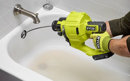 Ryobi 18V 25' Drain Auger PCL456B