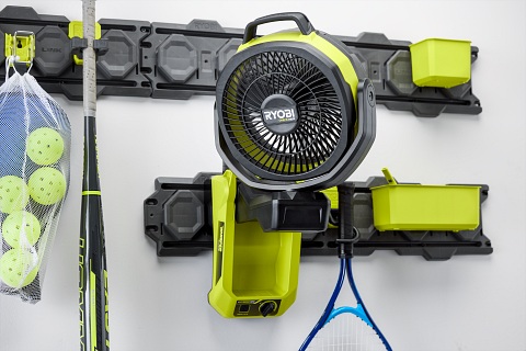 Ryobi 18V HP Brushless Hybrid 9" Oscillating Fan PBLHF01B