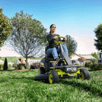Ryobi R1 80V HP Brushless 30" Riding Lawn Mower Kit RY80HPRM05K-R1