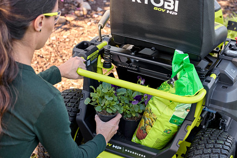 Ryobi R1 80V HP Brushless 30" Riding Lawn Mower Kit RY80HPRM05K-R1