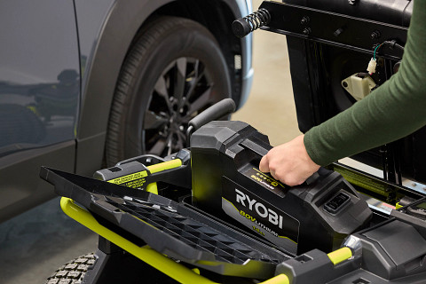 Ryobi R1 80V HP Brushless 30" Riding Lawn Mower Kit RY80HPRM05K-R1