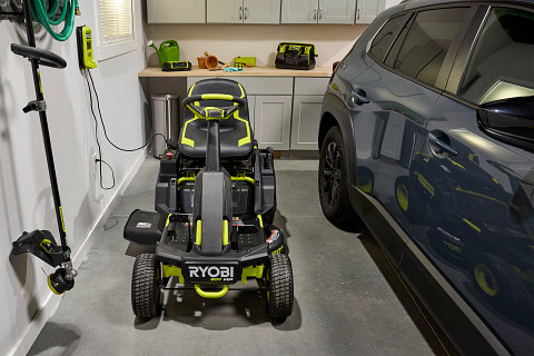Ryobi R1 80V HP Brushless 30" Riding Lawn Mower Kit RY80HPRM05K-R1