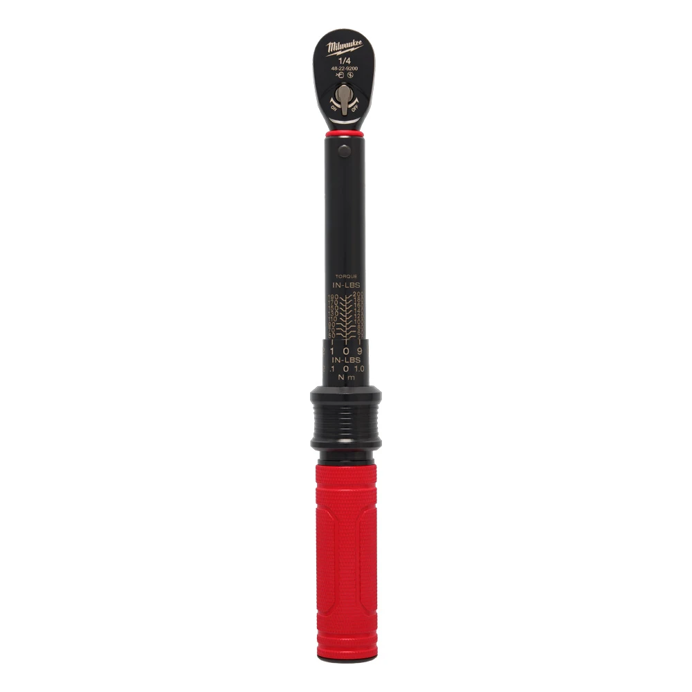 Milwaukee Click Torque Wrench Models In 1/4", 3/8", & 1/2"