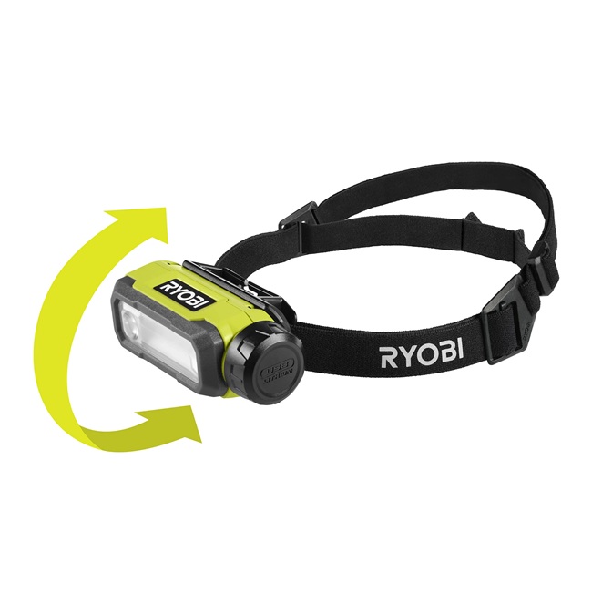 Ryobi USB Lithium Magnetic LED Headlamp Kit FVL61K