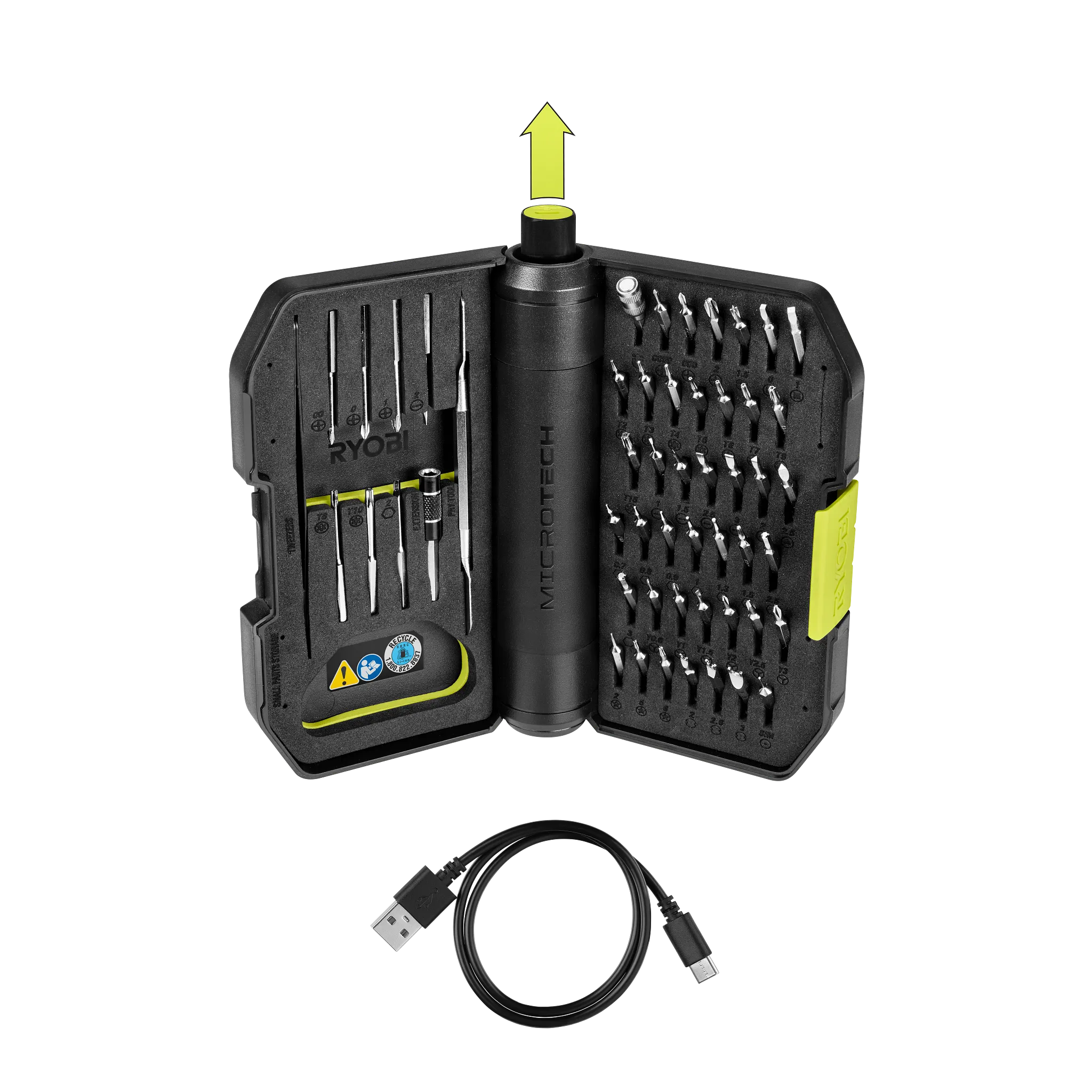 RYOBI MICROTECH ELECTRIC PRECISION SCREWDRIVER